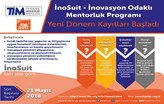 İnoSuit Programı'nın Temmuz 2018 Dönemi İçin Başvurular Başladı!